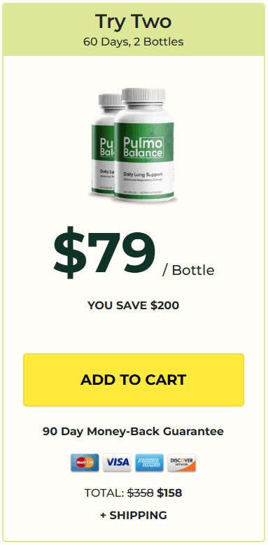 Pulmo Balance 1 bottle package